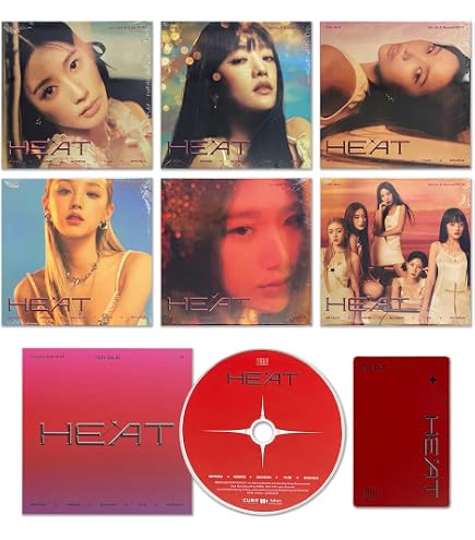 Amazon.com: (G) I-DLE HEAT Special Album CD+Lyrics+Photocard+